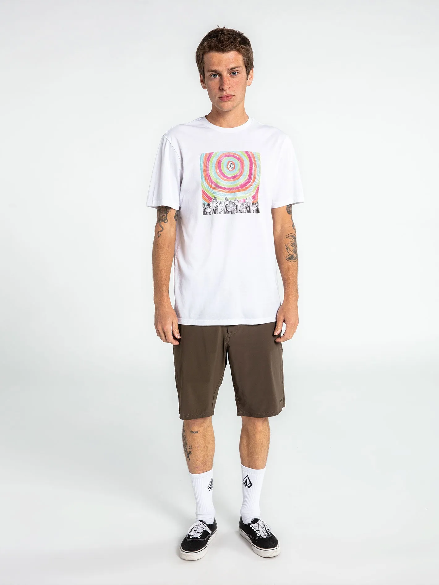 Unite For This Short Sleeve Tee - White sold by Volcom product image thumbnail 4