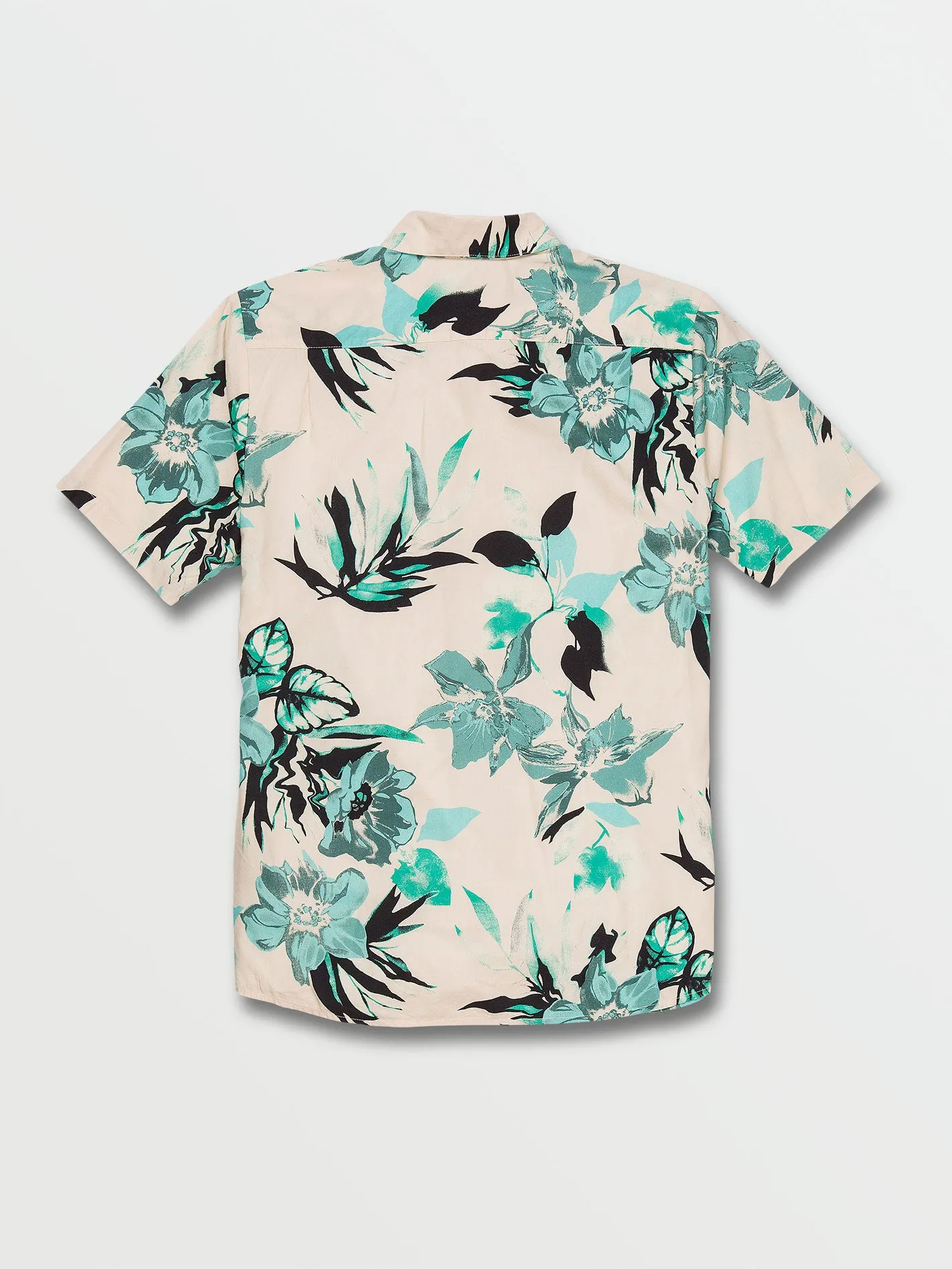 Marble Floral Short Sleeve Shirt - Whitecap Grey sold by Volcom product image thumbnail 2