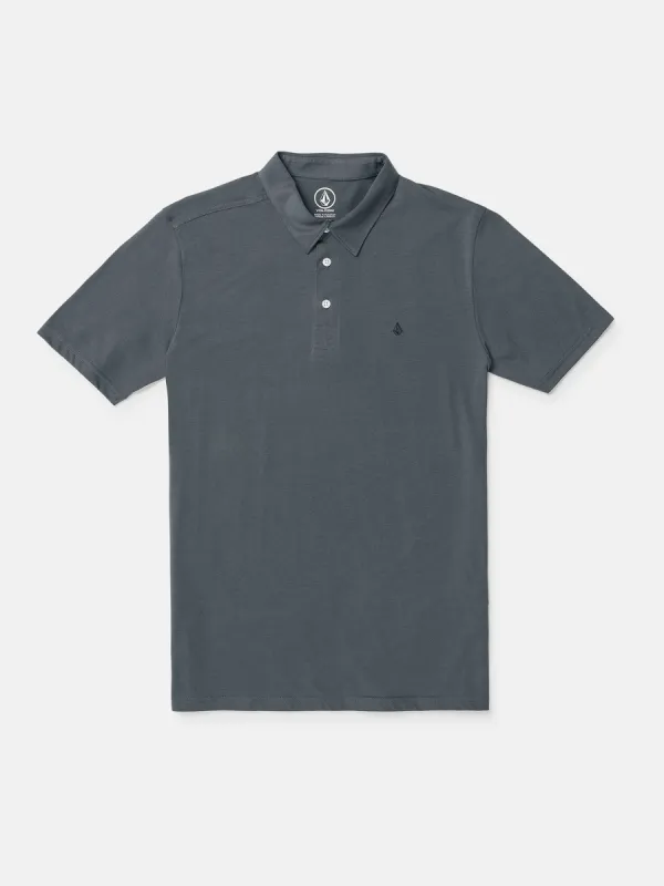 Banger Polo Short Sleeve Shirt - Charcoal sold by Volcom