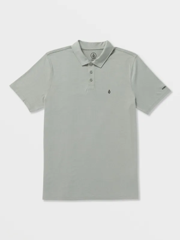 Nova Tech Polo Short Sleeve Shirt - Grey made by Volcom