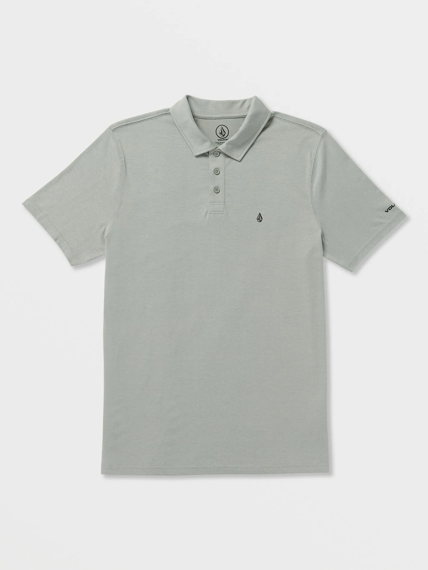 Nova Tech Polo Short Sleeve Shirt - Grey sold by Volcom
