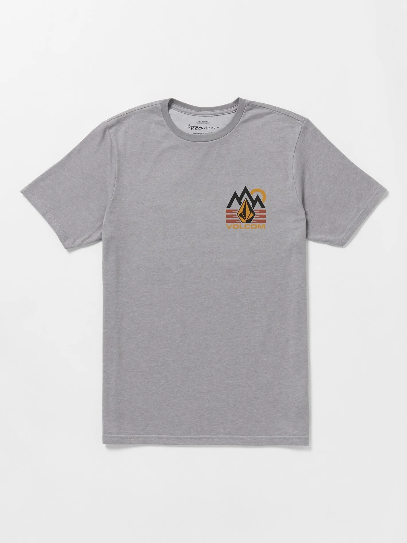 Mountain Stone Tech Short Sleeve Tee - Heather Grey sold by Volcom