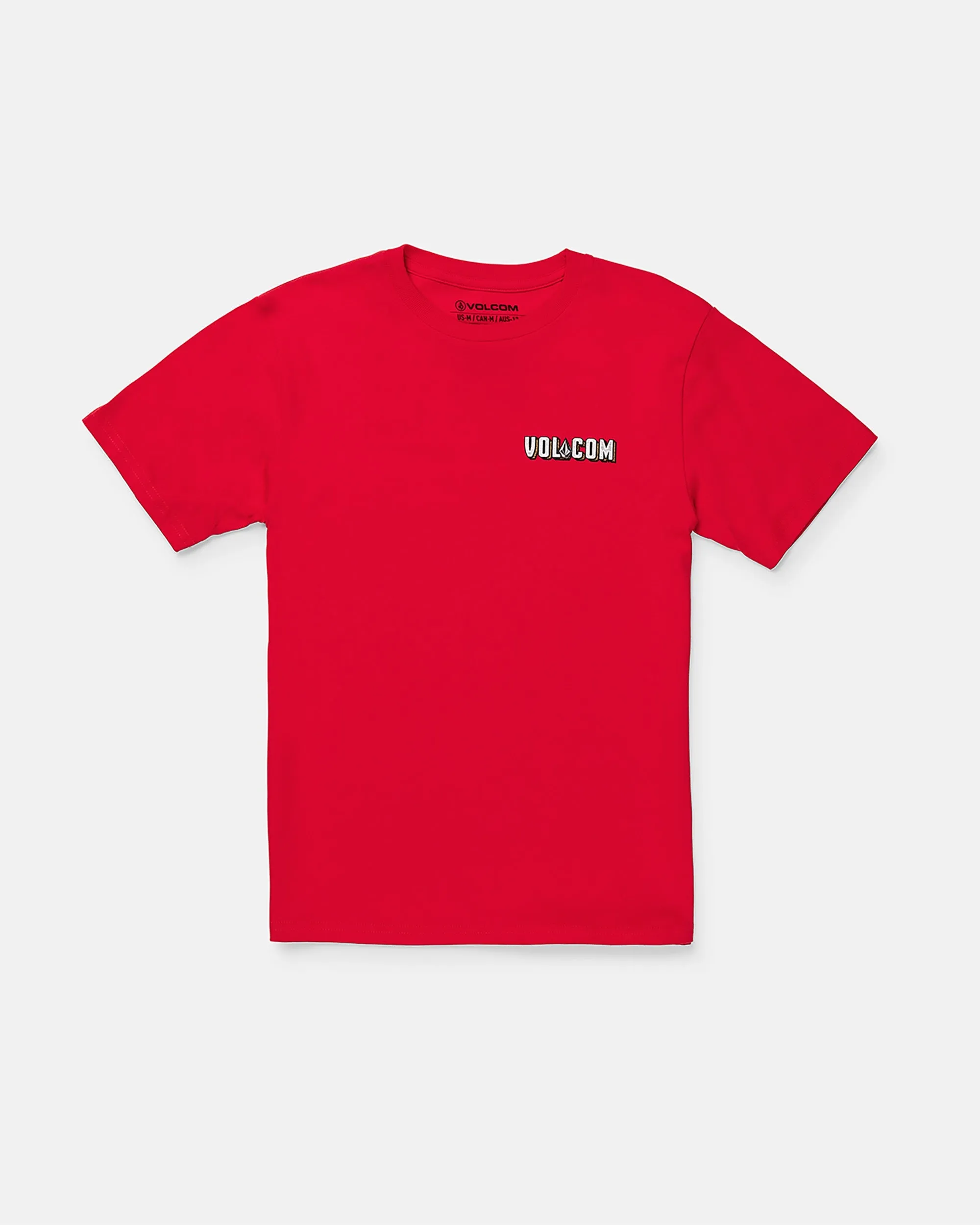Big Boys Vibeout Short Sleeve Tee - Red sold by Volcom