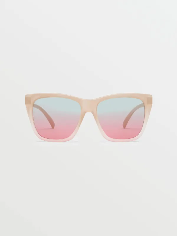 Looky Lou Sunglasses - So Faded/Aqua Gradient sold by Volcom