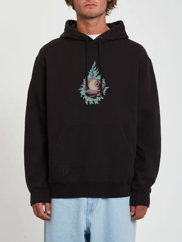 Max Loeffler Featured Artist Pullover Hoodie - Black sold by Volcom