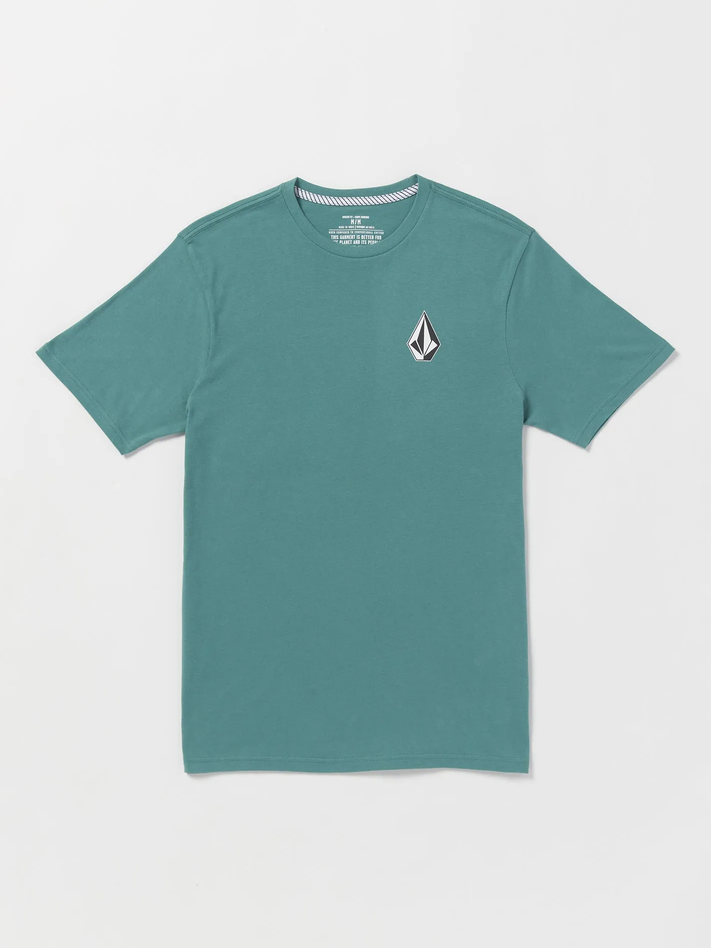 Iconic Stone Short Sleeve Tee - Service Blue sold by Volcom