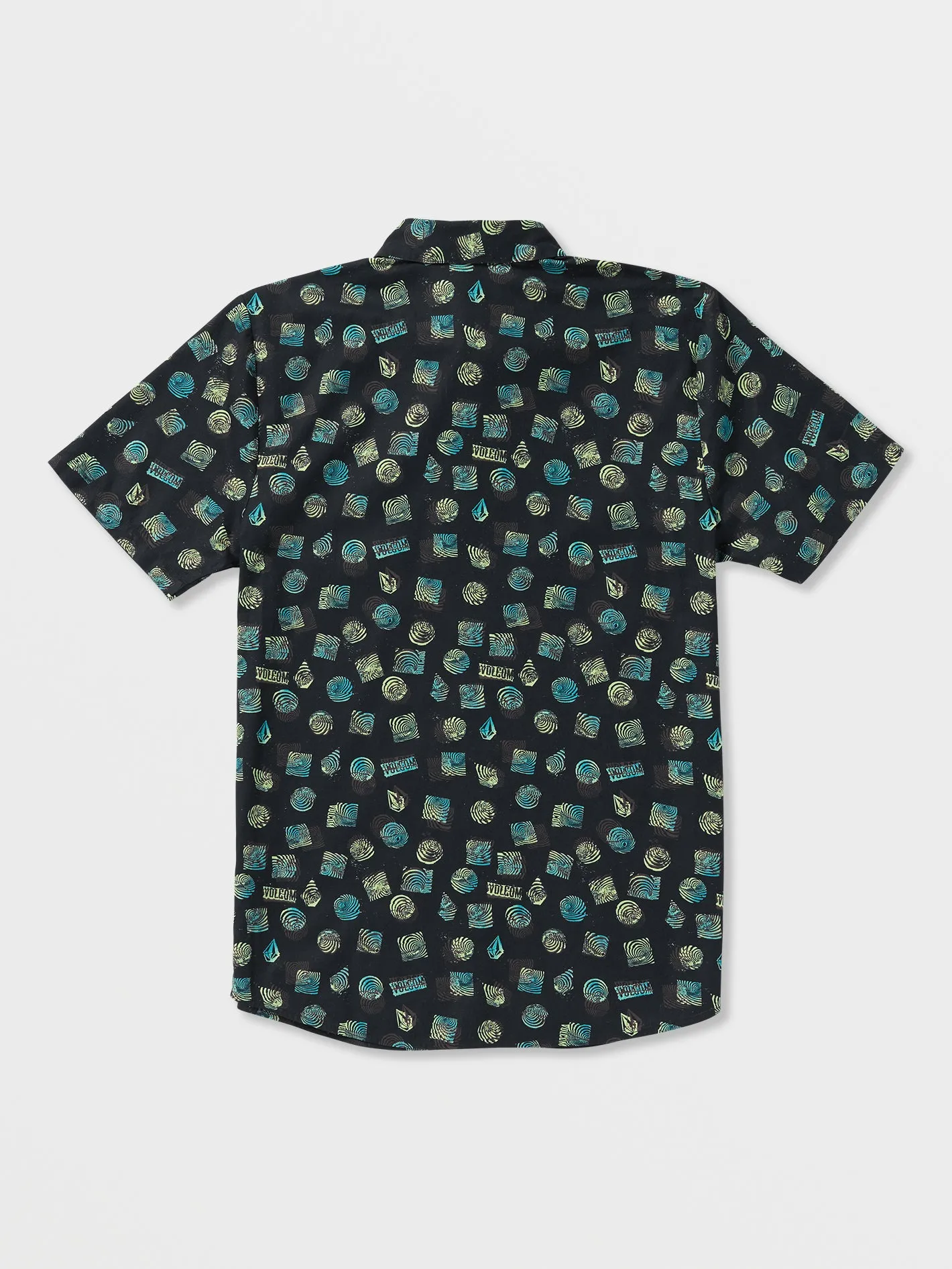Warbler Short Sleeve Woven Shirt - Black sold by Volcom product image thumbnail 2