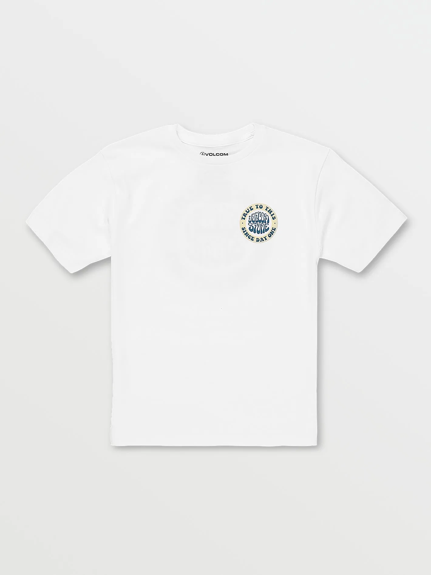 Little Boys Established 1991 Short Sleeve Tee - White sold by Volcom