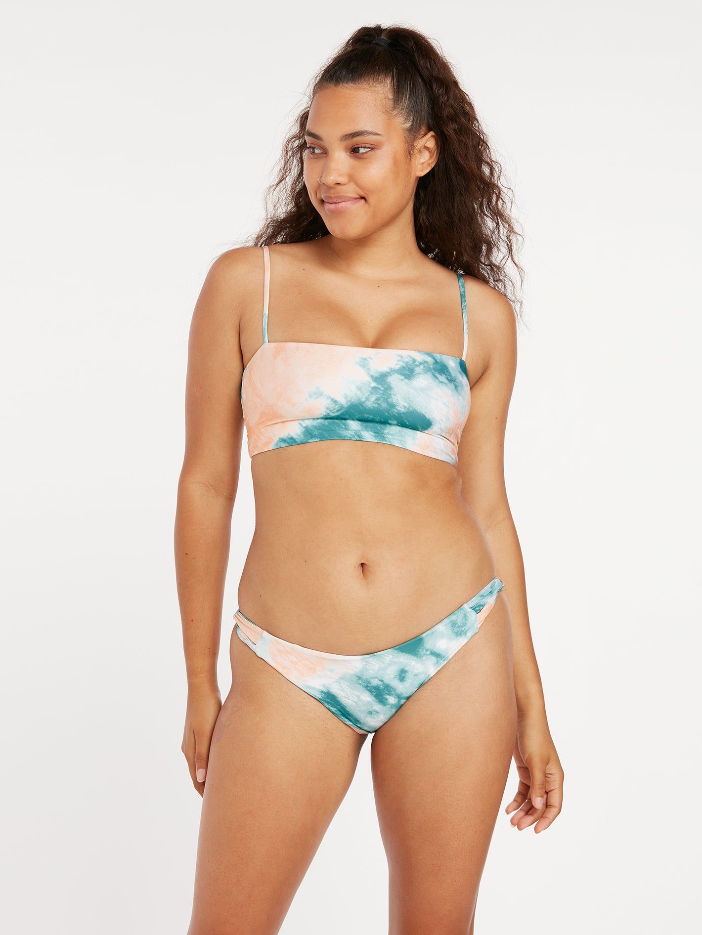 Blurred Lines Crop Bikini Top - Hazey Pink sold by Volcom product image thumbnail 5
