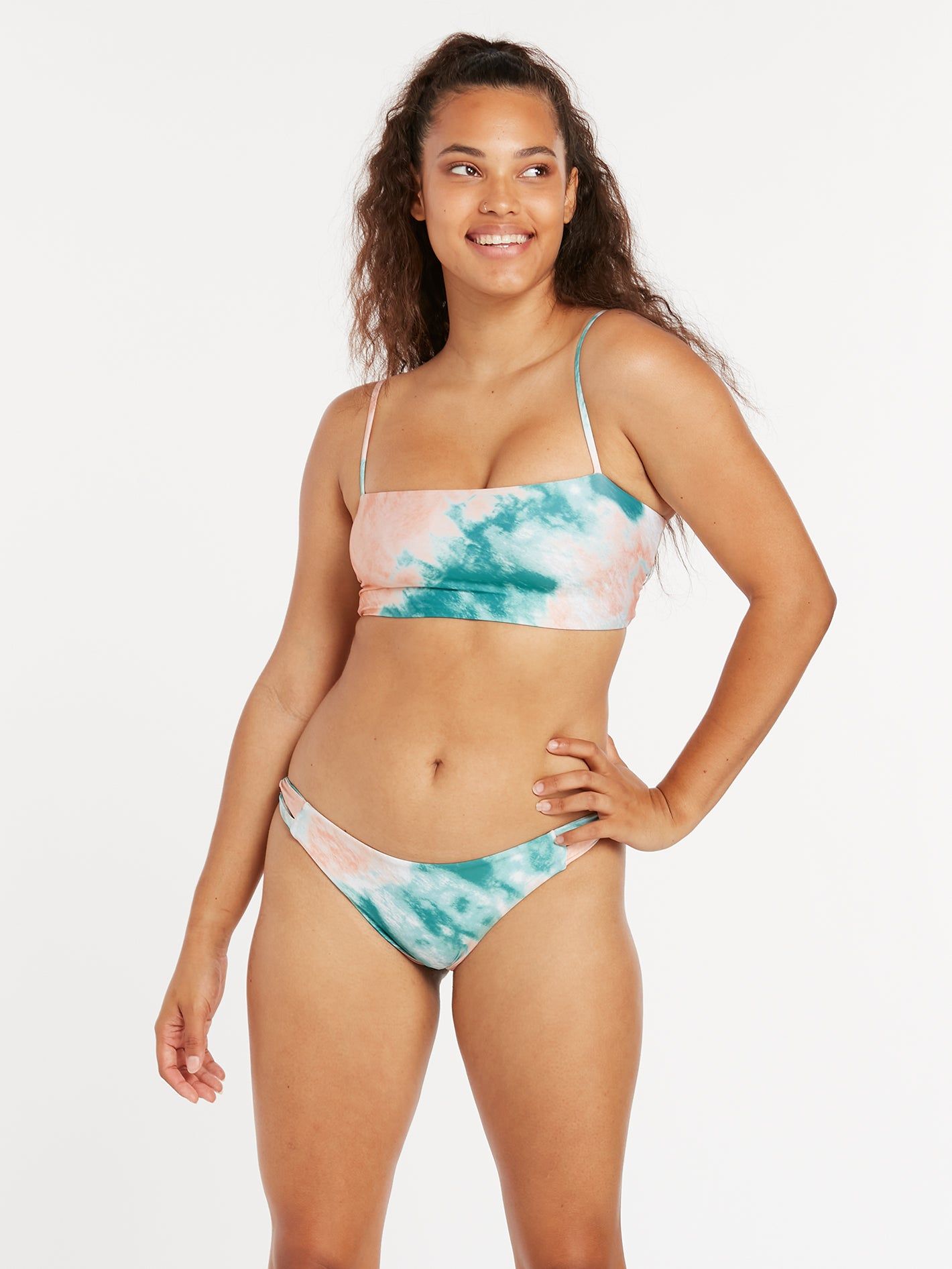 Blurred Lines Crop Bikini Top - Hazey Pink sold by Volcom product image thumbnail 2