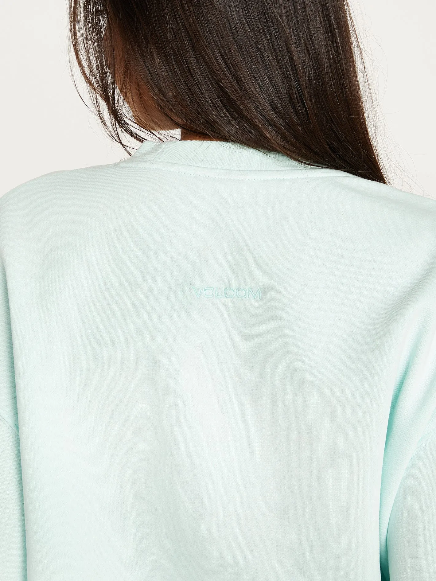 Stone Heart II Crew Sweatshirt - Pale Aqua sold by Volcom product image thumbnail 4