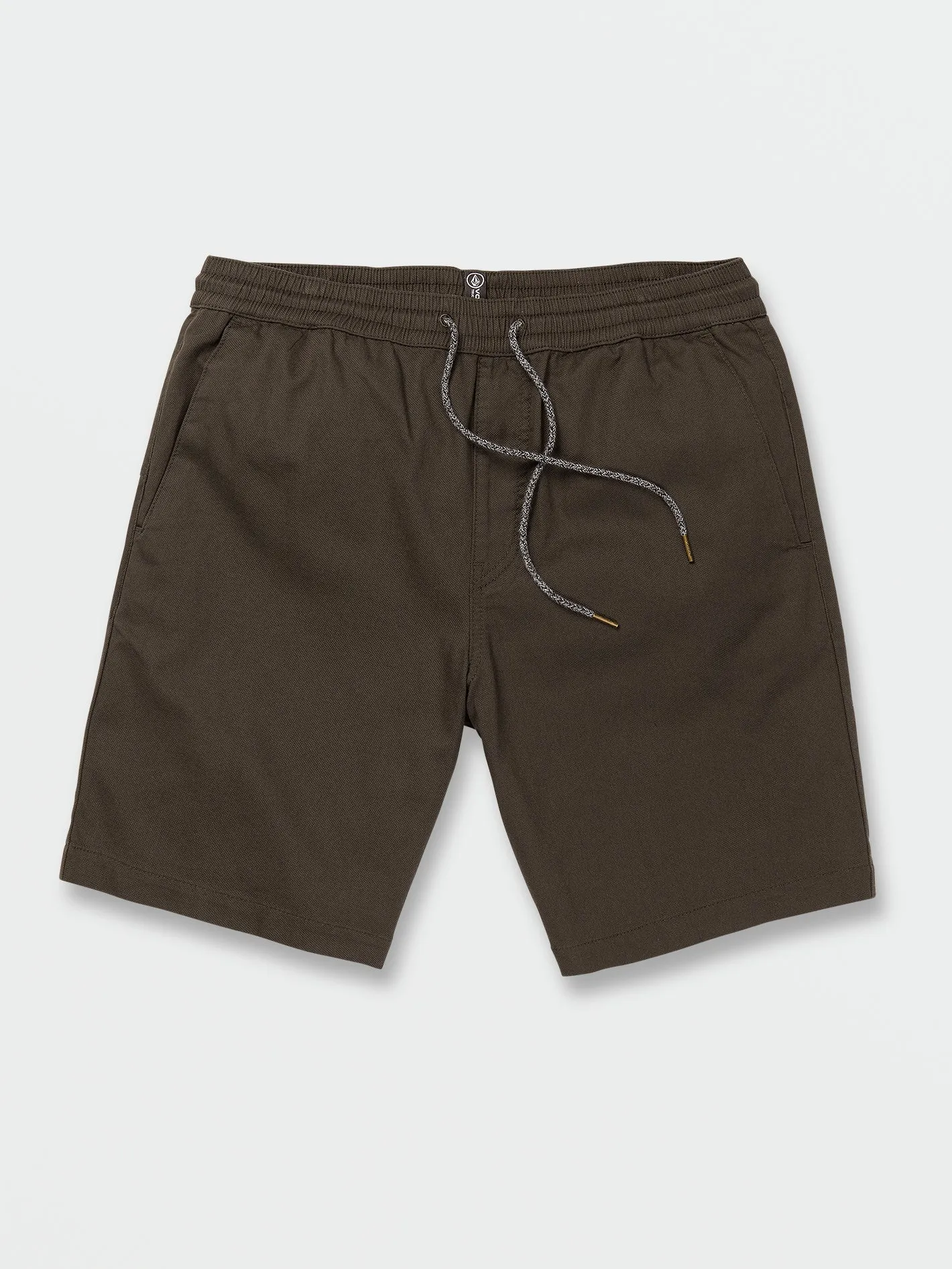 Frickin Mix Elastic Waist Shorts - Rinsed Black sold by Volcom