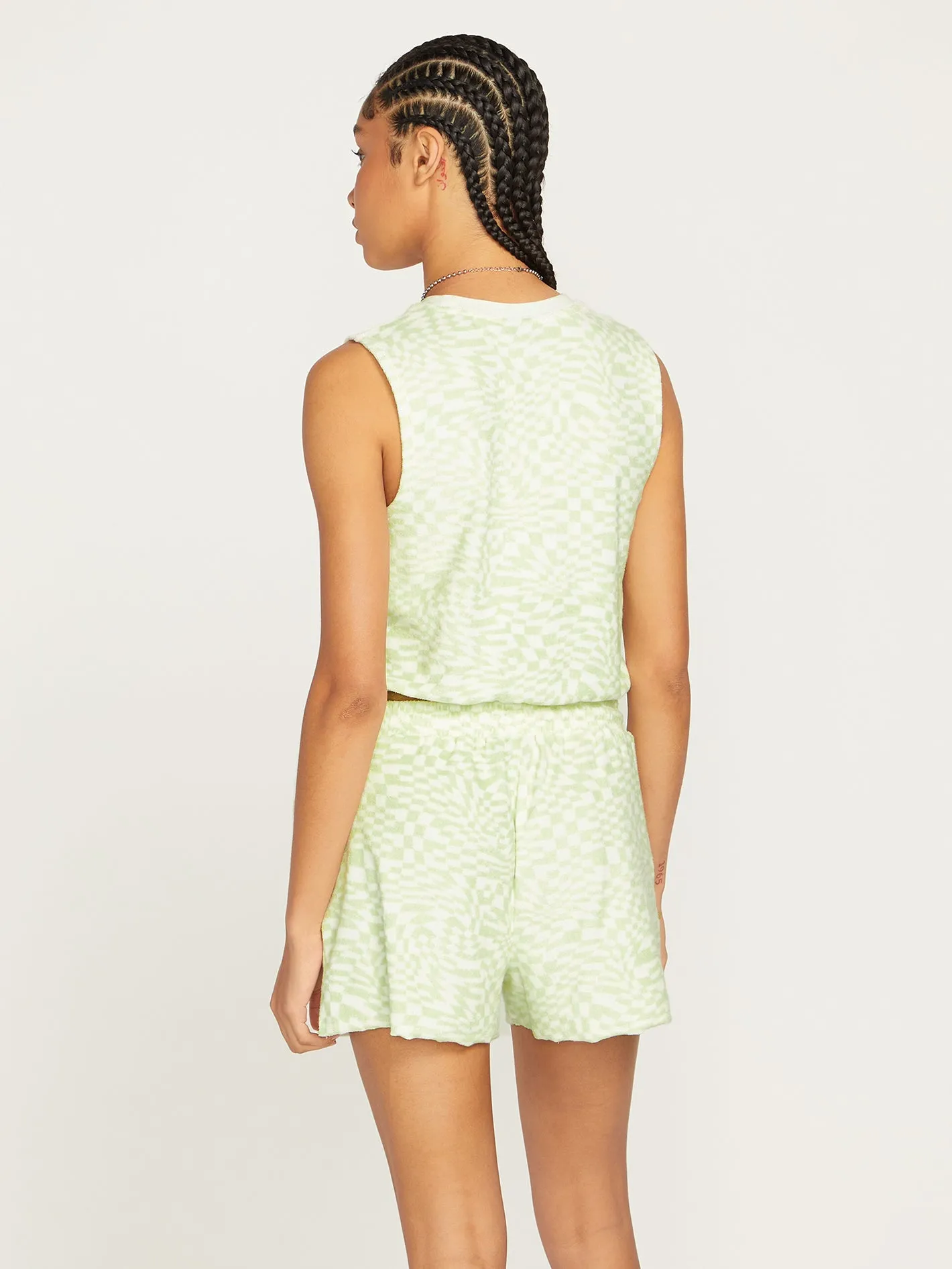 Lived In Outdoors Terry Tank - Sage sold by Volcom product image thumbnail 3