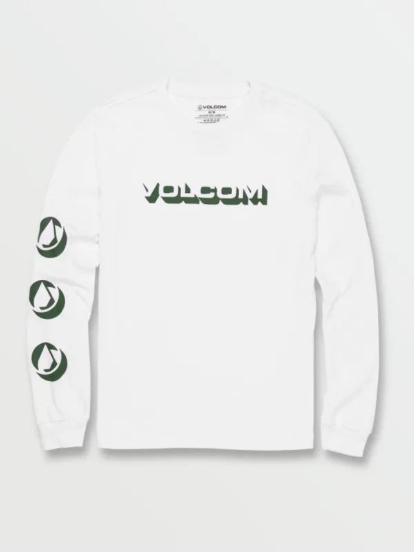 Stone Void Long Sleeve Tee - White sold by Volcom