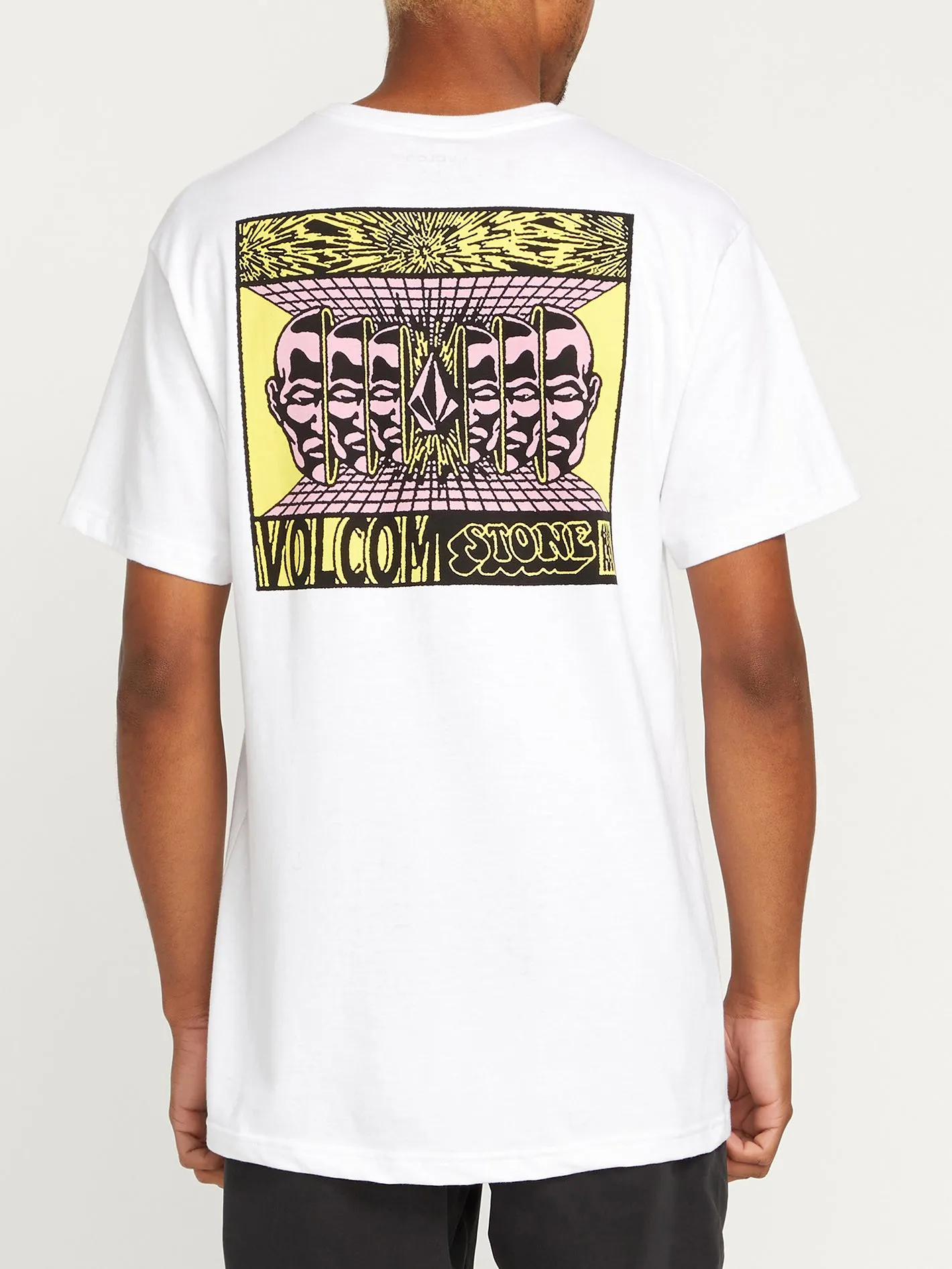 Enthused Short Sleeve Tee - White sold by Volcom product image thumbnail 2