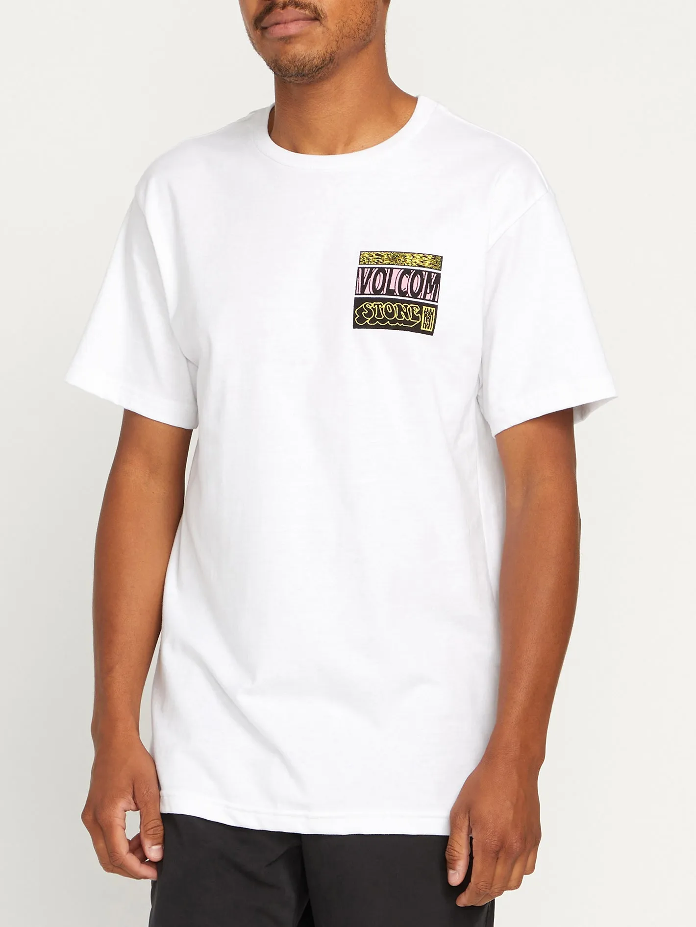 Enthused Short Sleeve Tee - White sold by Volcom product image thumbnail 4