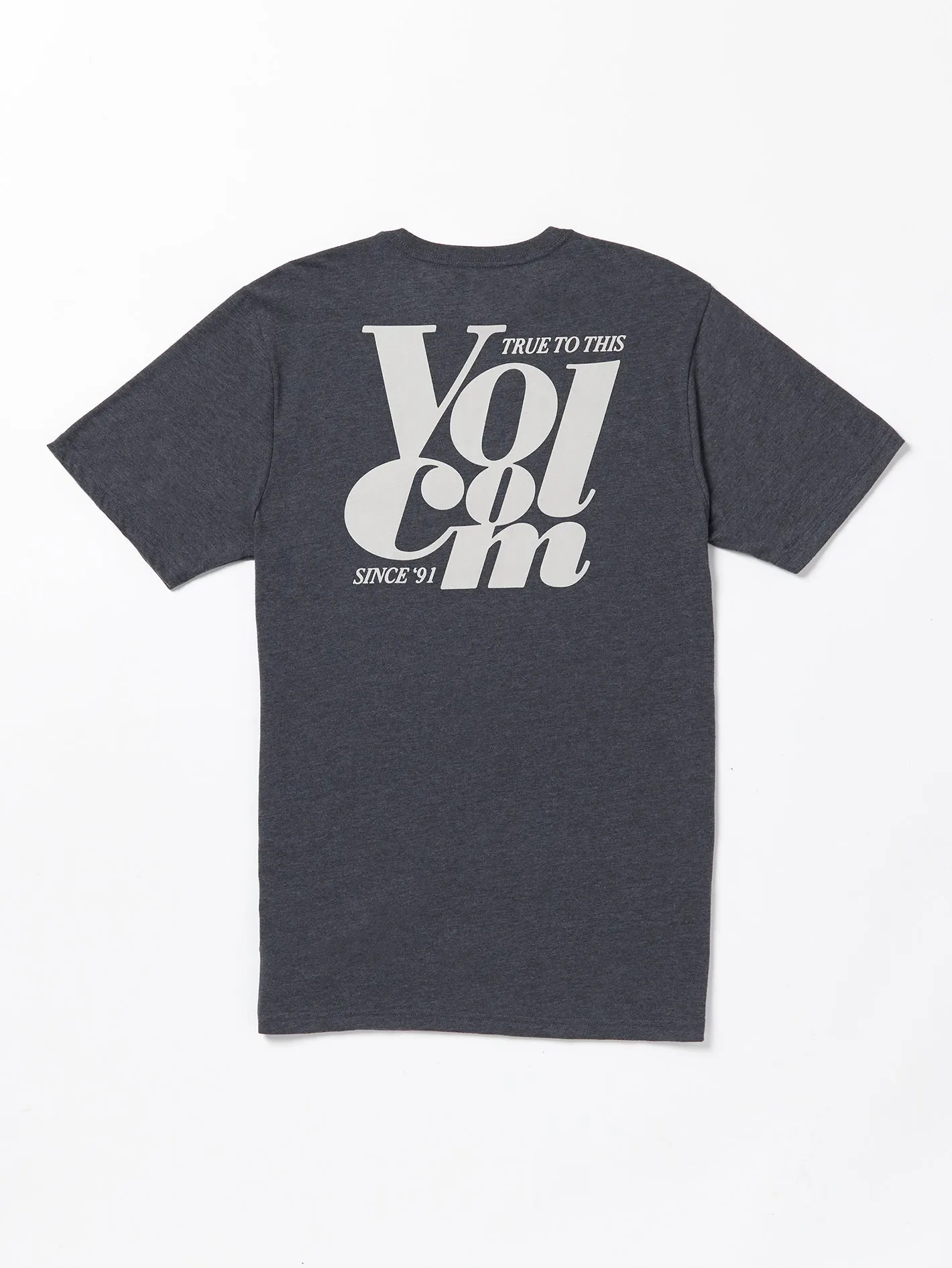 Wordplay Short Sleeve Tee - Dark Black Heather sold by Volcom product image thumbnail 2