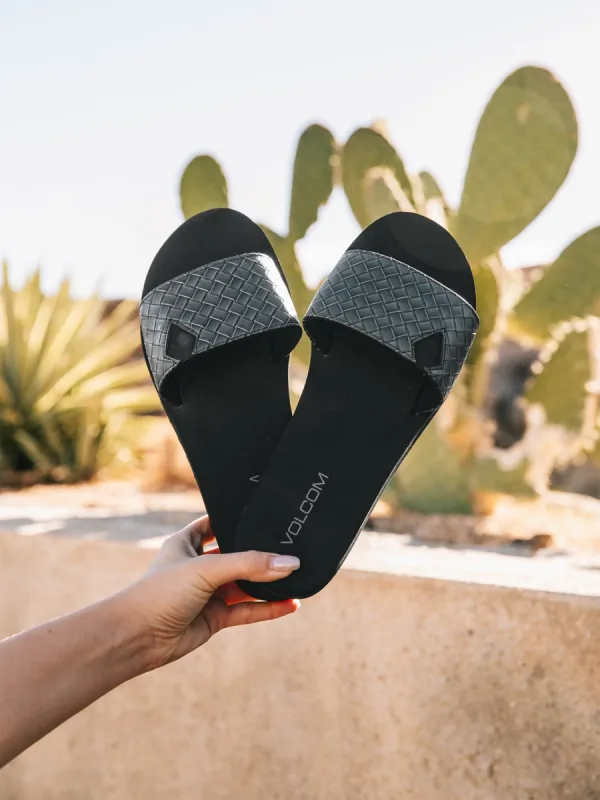 Not So Simple Slides - Black sold by Volcom