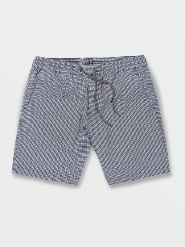 Big Boys Frickin Mix Elastic Waist Shorts - Navy sold by Volcom