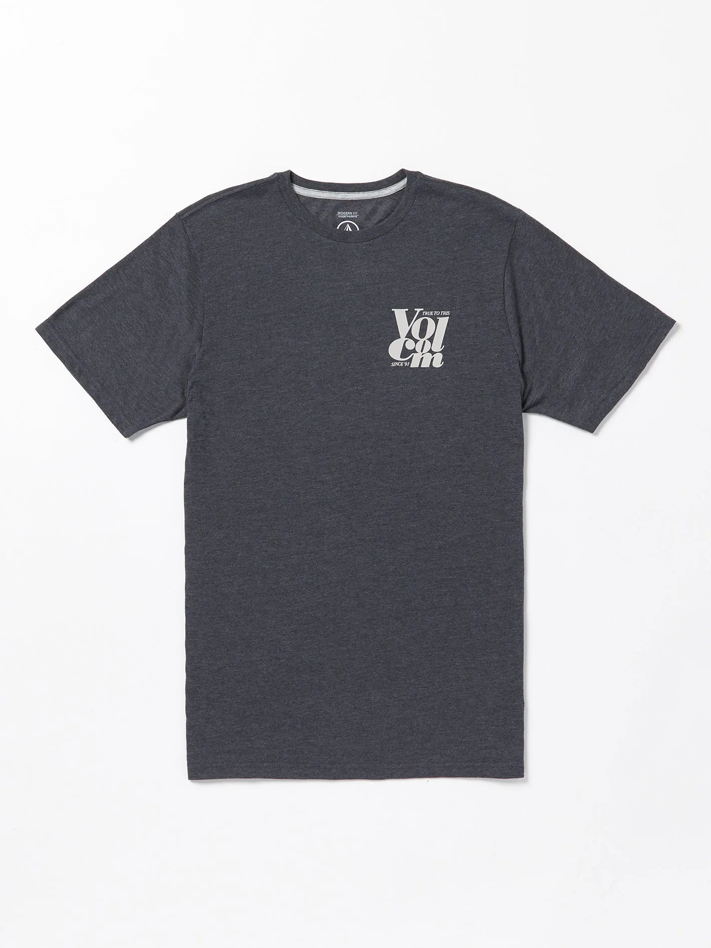 Wordplay Short Sleeve Tee - Dark Black Heather sold by Volcom