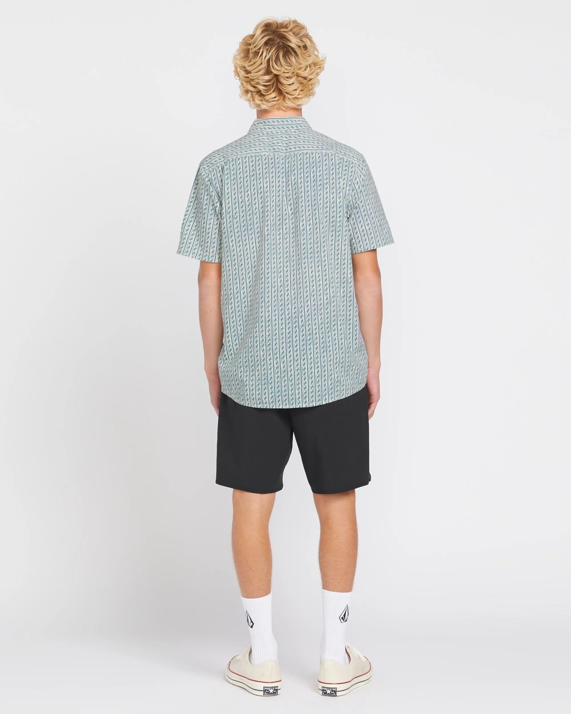 Scaler Stone Woven Short Sleeve Shirt - Dirty White sold by Volcom product image thumbnail 5