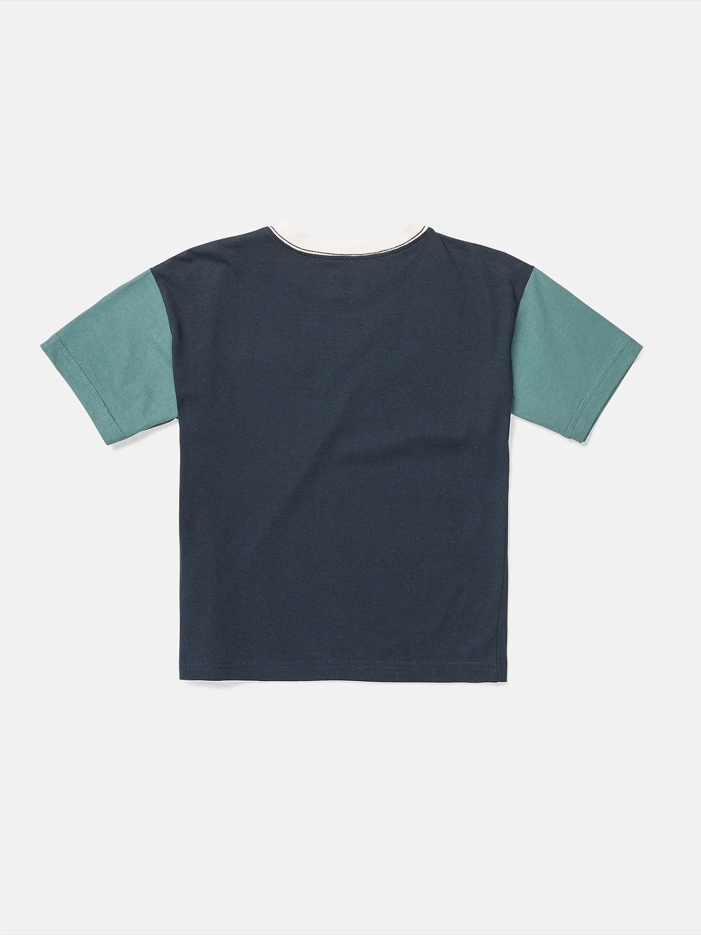 Little Boys Overgrown Short Sleeve Shirt - Navy sold by Volcom product image thumbnail 2