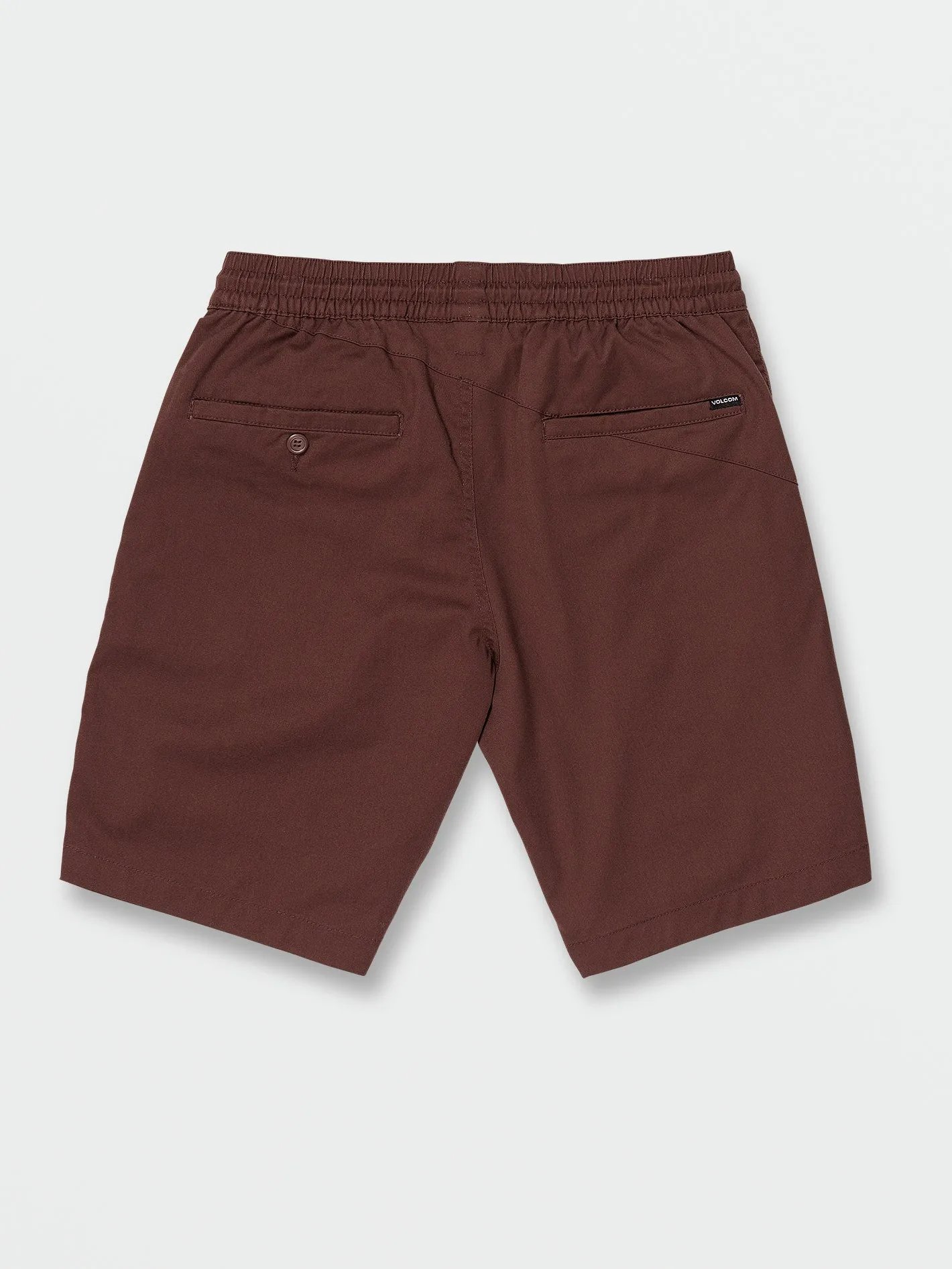 Frickin Elastic Waist Shorts - Mahogany sold by Volcom product image thumbnail 5