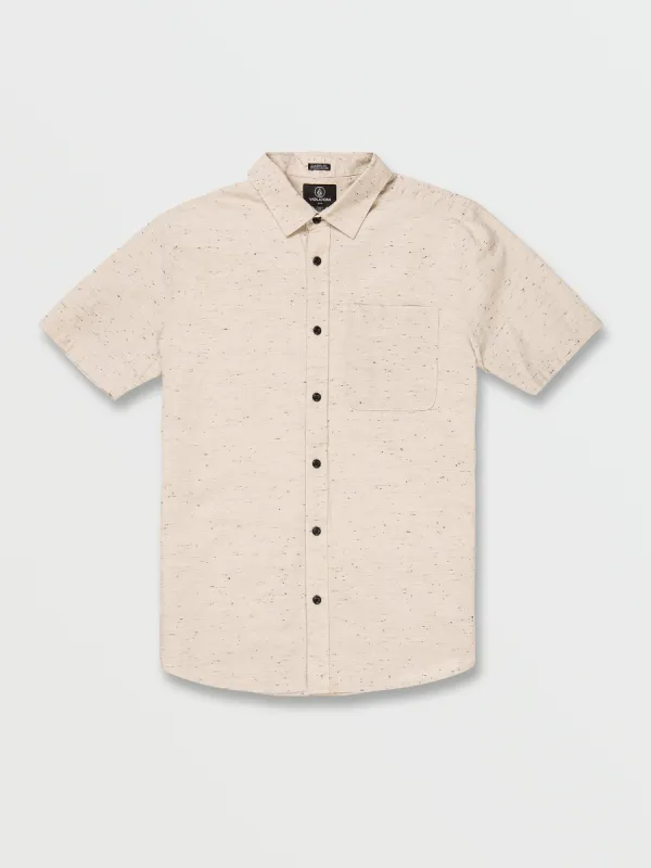 Date Knight Short Sleeve Shirt - Whitecap Grey sold by Volcom