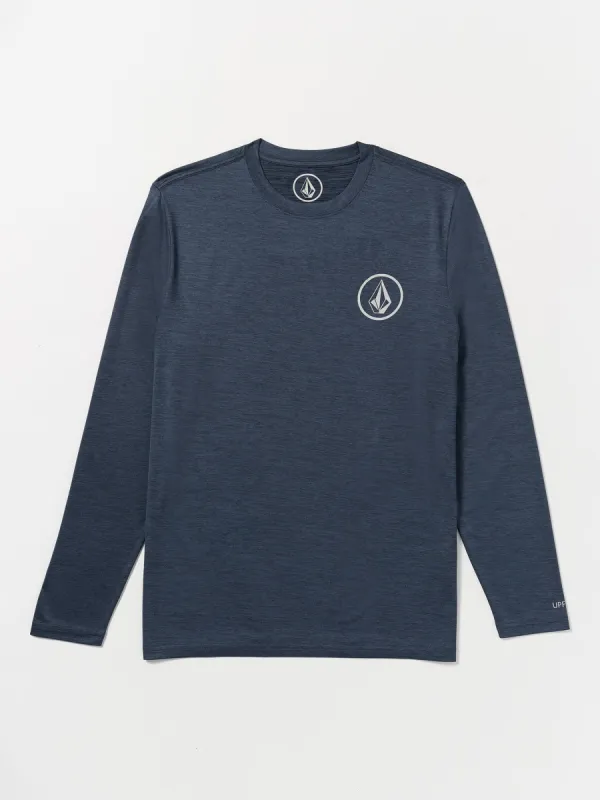 Hodad Crew Long Sleeve Shirt - Navy Paint sold by Volcom