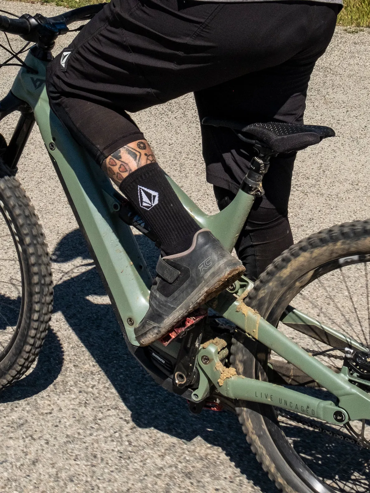 Full Stone Socks 3pk - Black sold by Volcom