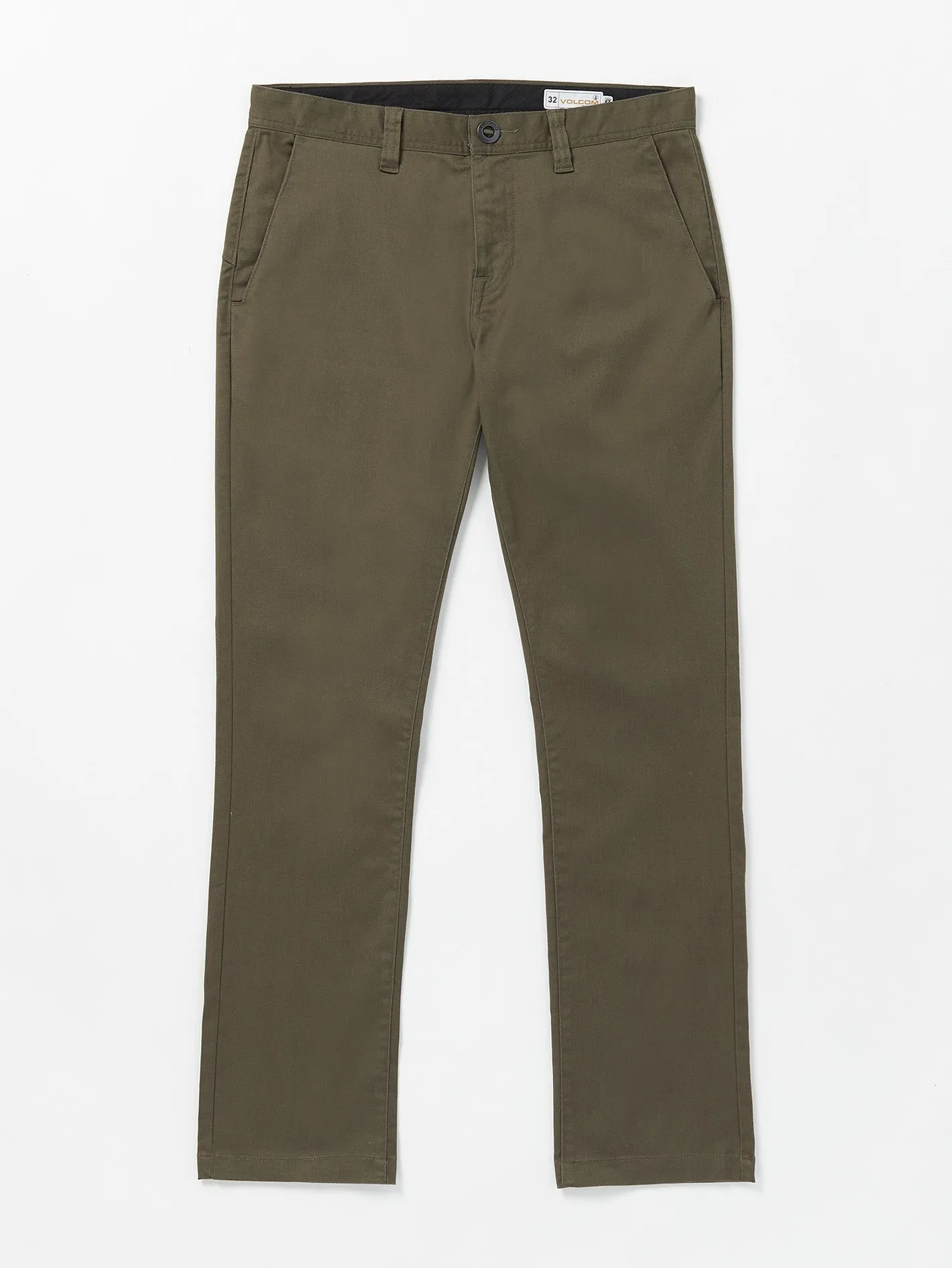 Frickin Slim Stretch Chino Pants - Bison sold by Volcom