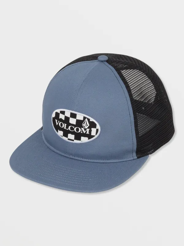 Woodtick Trucker Hat - Smokey Blue sold by Volcom