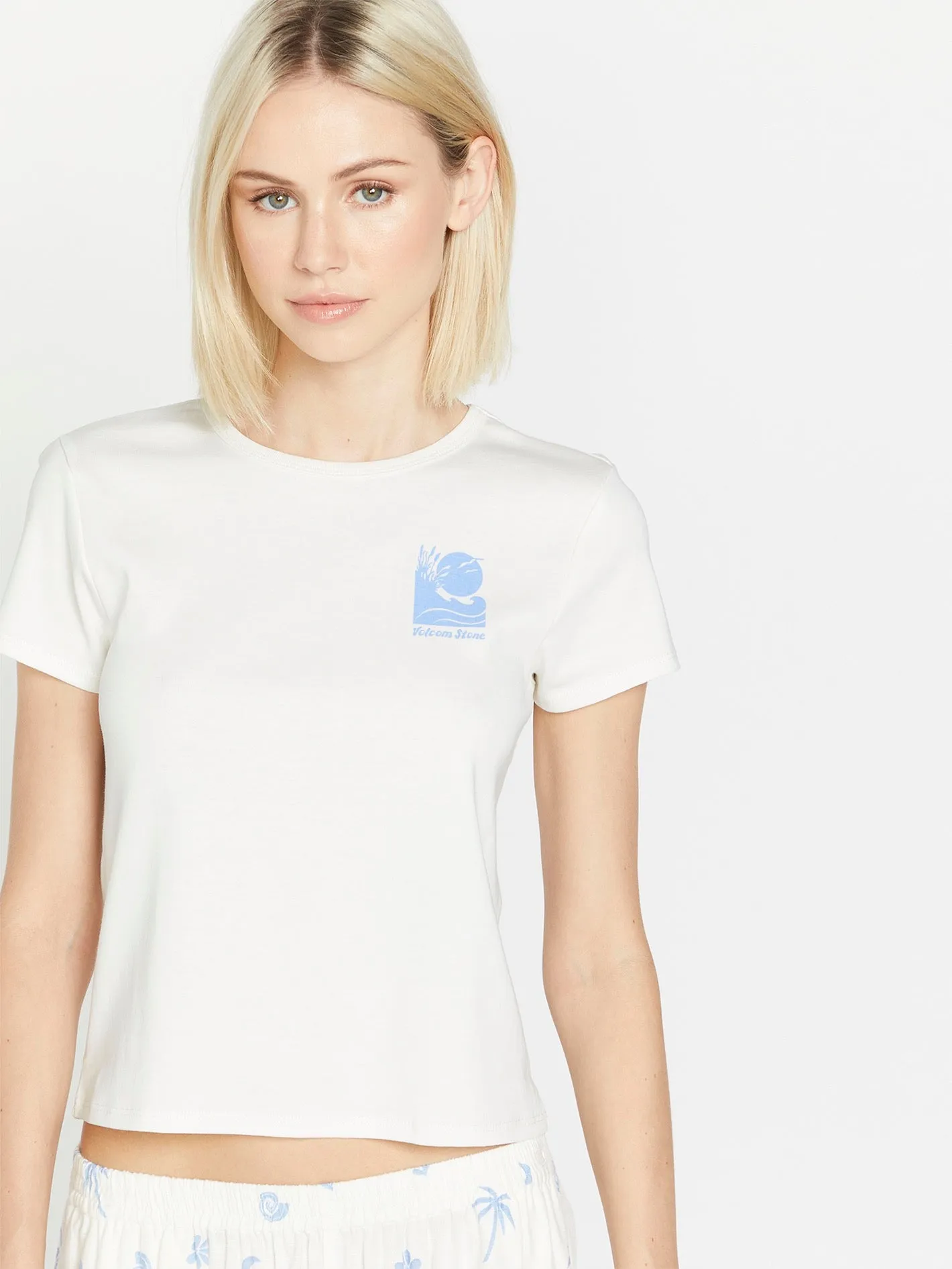 Have A Clue Tee - Star White sold by Volcom product image thumbnail 4
