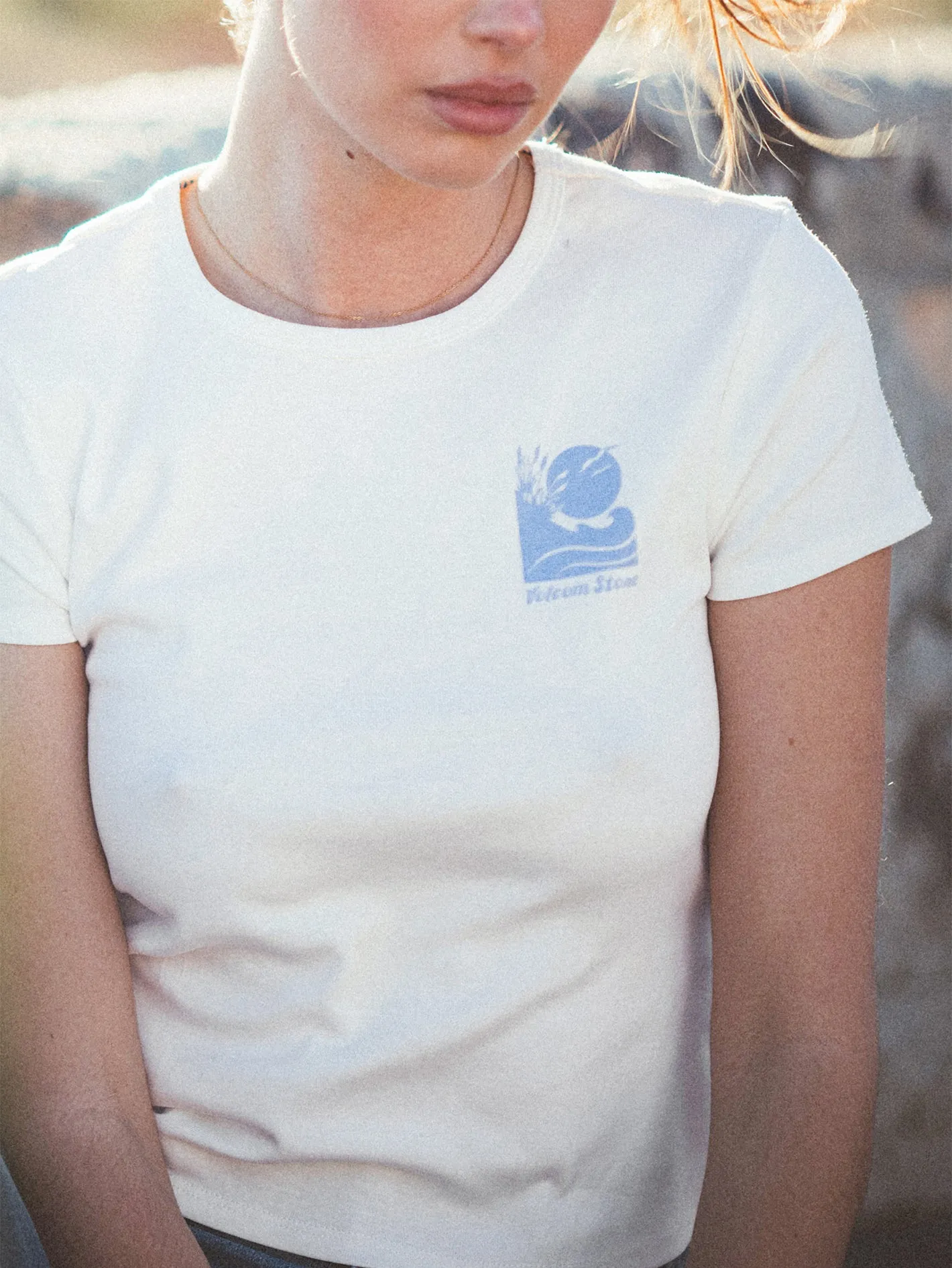 Have A Clue Tee - Star White sold by Volcom product image thumbnail 5