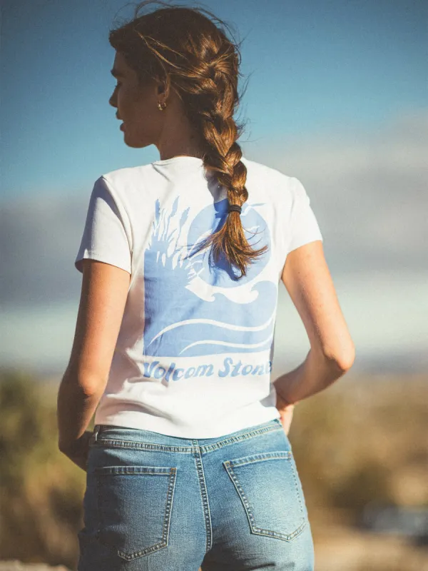 Have A Clue Tee - Star White sold by Volcom