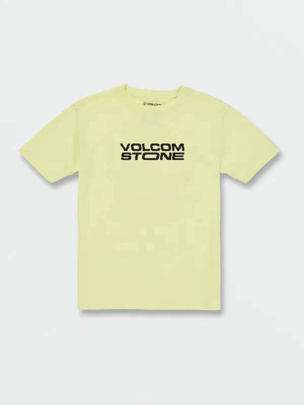 Little Boys Euroslash Short Sleeve Tee - Shadow Lime sold by Volcom