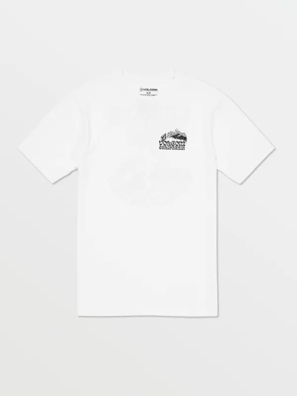 Goalden Bear Short Sleeve Tee - White sold by Volcom