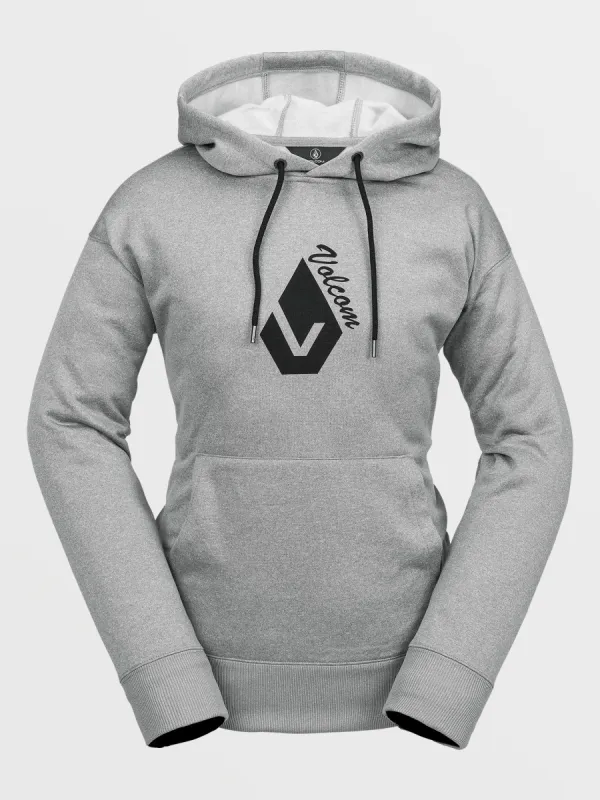 Womens Core Hydro Hoodie - Heather Grey sold by Volcom