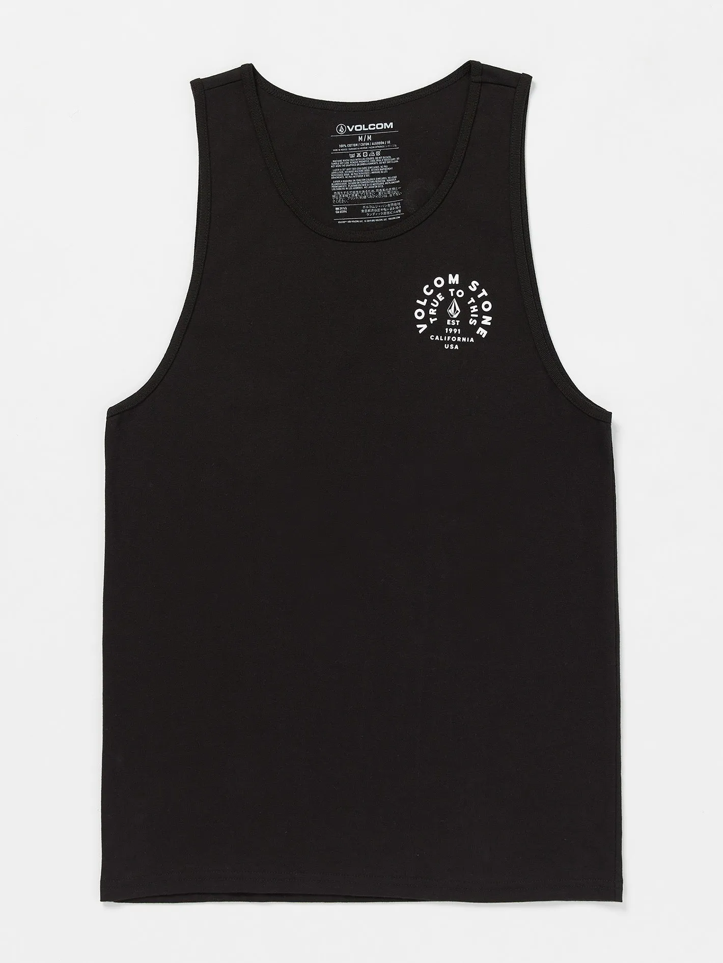 Tennon Tank - Black sold by Volcom
