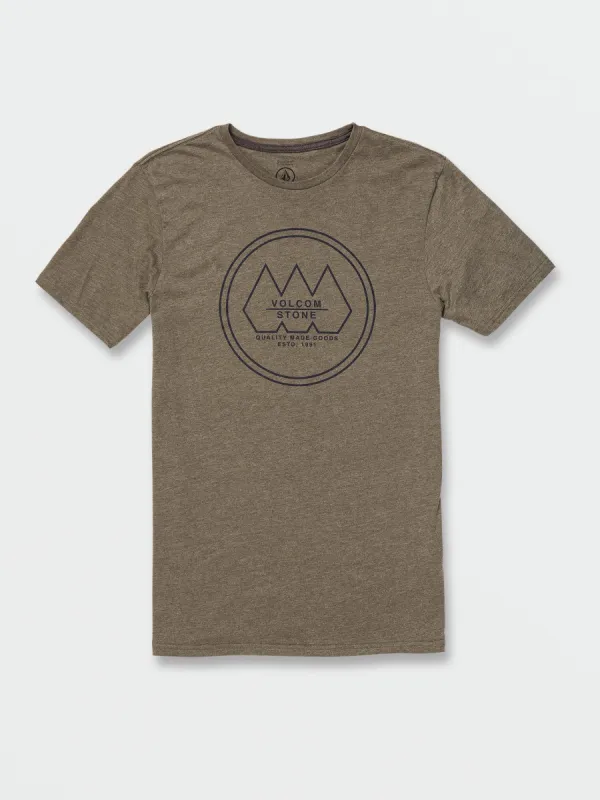Tristone Short Sleeve Tee - Martini Olive sold by Volcom