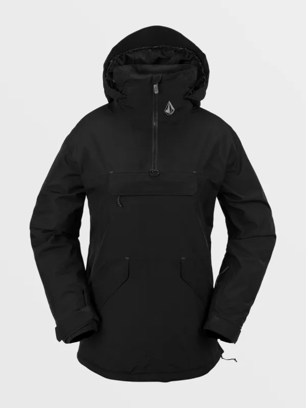 Womens Fern Insulated Gore Pullover - Black sold by Volcom