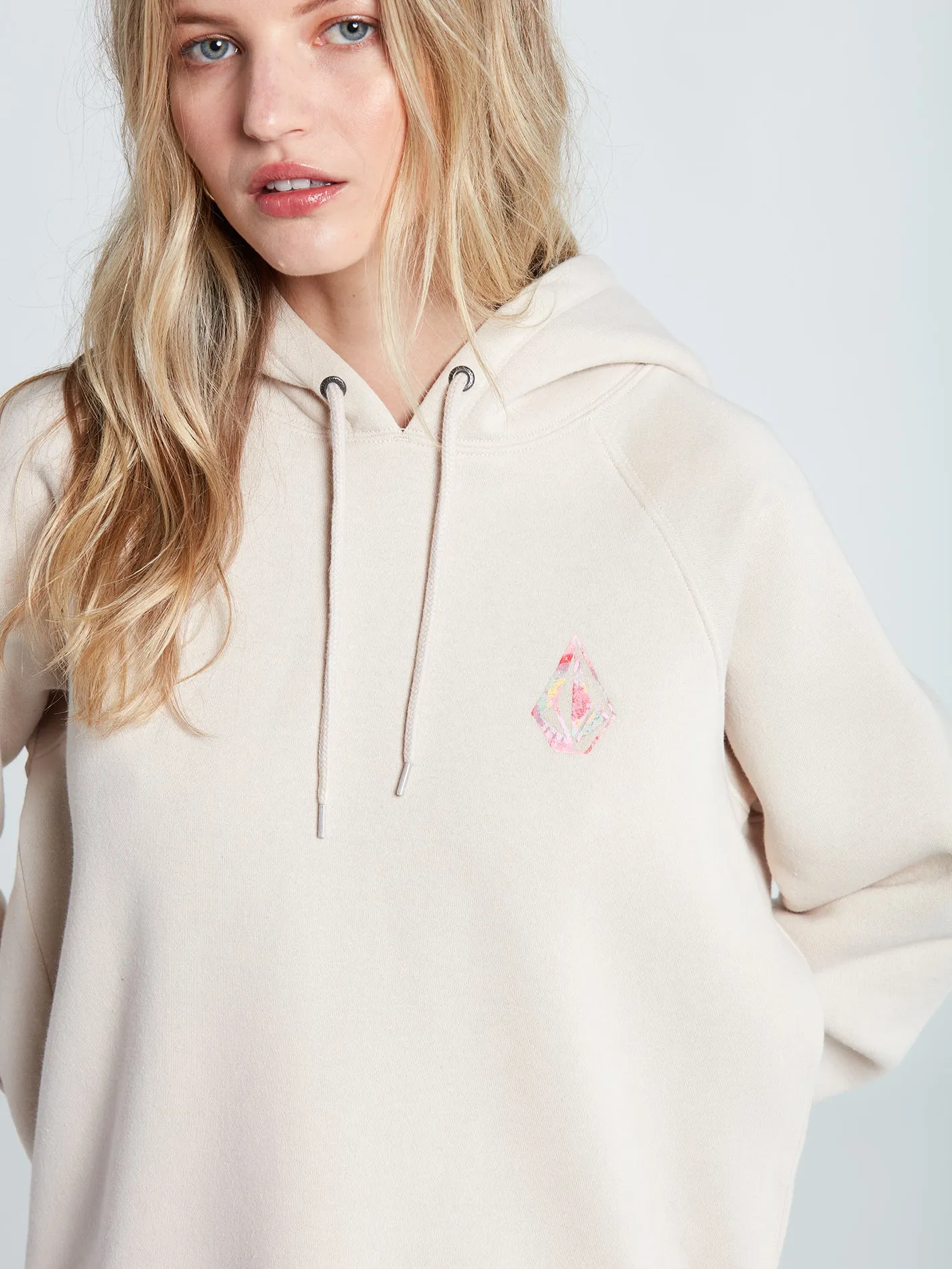 Truly Stokin Hoodie - Bone sold by Volcom product image thumbnail 3