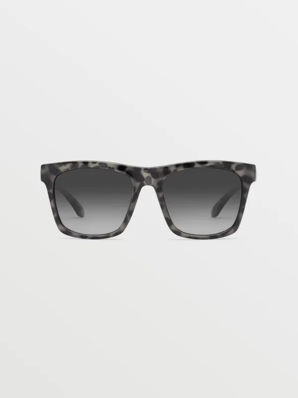 Jewel Sunglasses - Gloss Nude Tort/Gray Gradient sold by Volcom