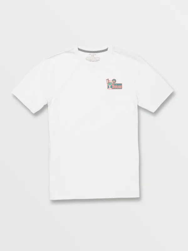 Volctail Short Sleeve Tee - White made by Volcom