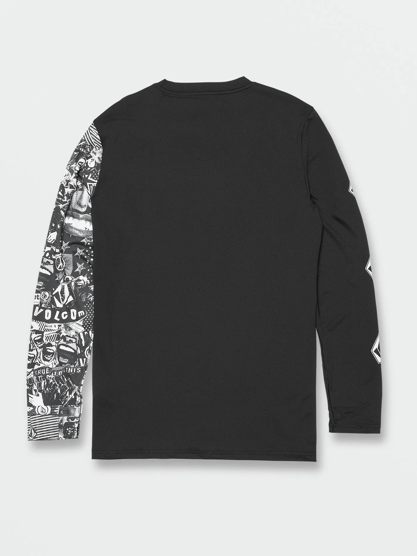 Iconic Stone Collage Long Sleeve UPF 50 Rashguard - Black sold by Volcom product image thumbnail 2
