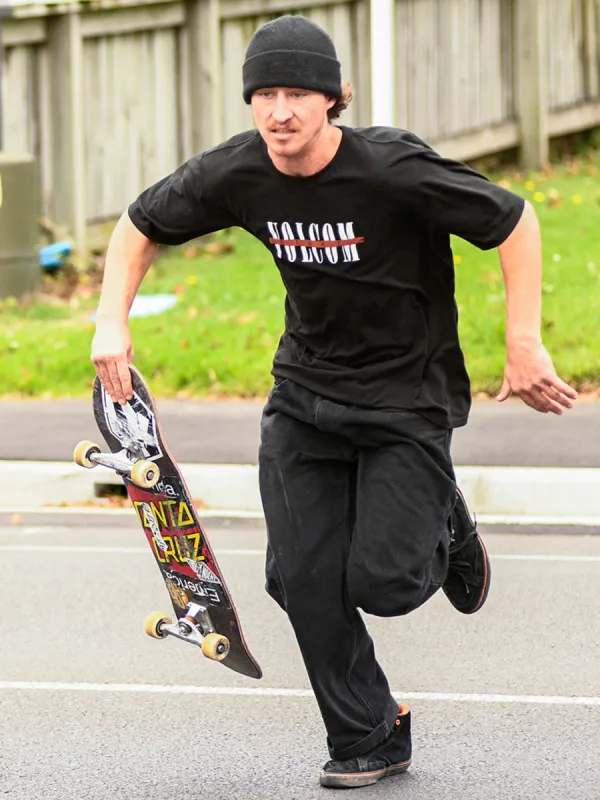 Severed Short Sleeve Tee - Black sold by Volcom