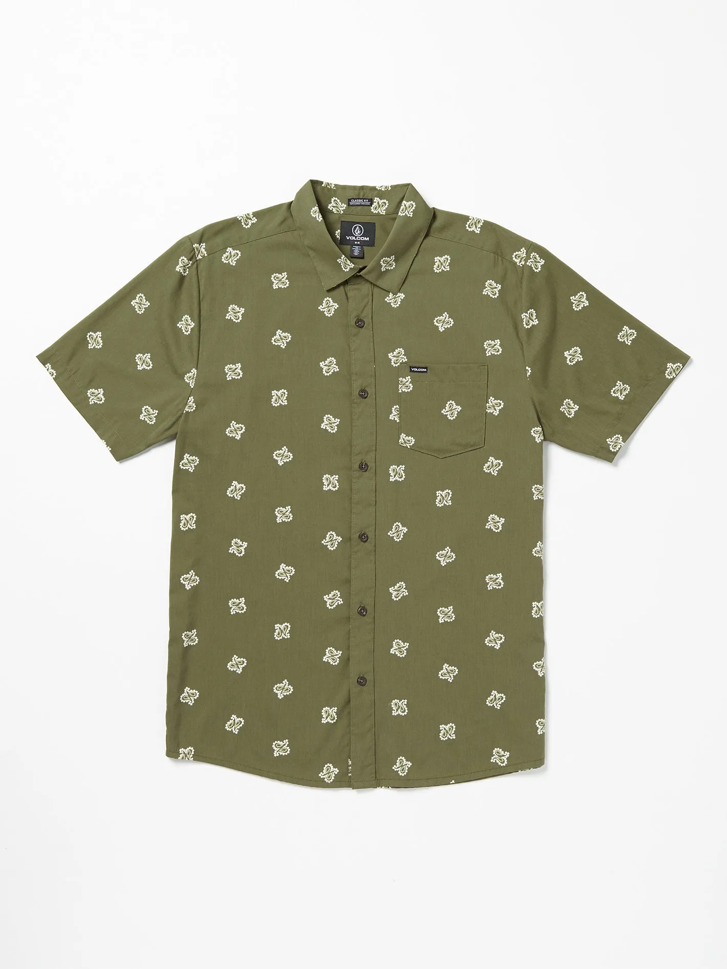 Scaler Stone Short Sleeve Shirt - Expedition Green sold by Volcom