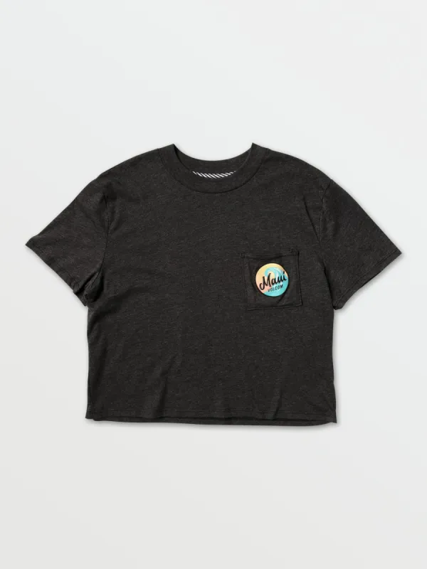 Maui Hi Pocket Tee - Charcoal Heather sold by Volcom