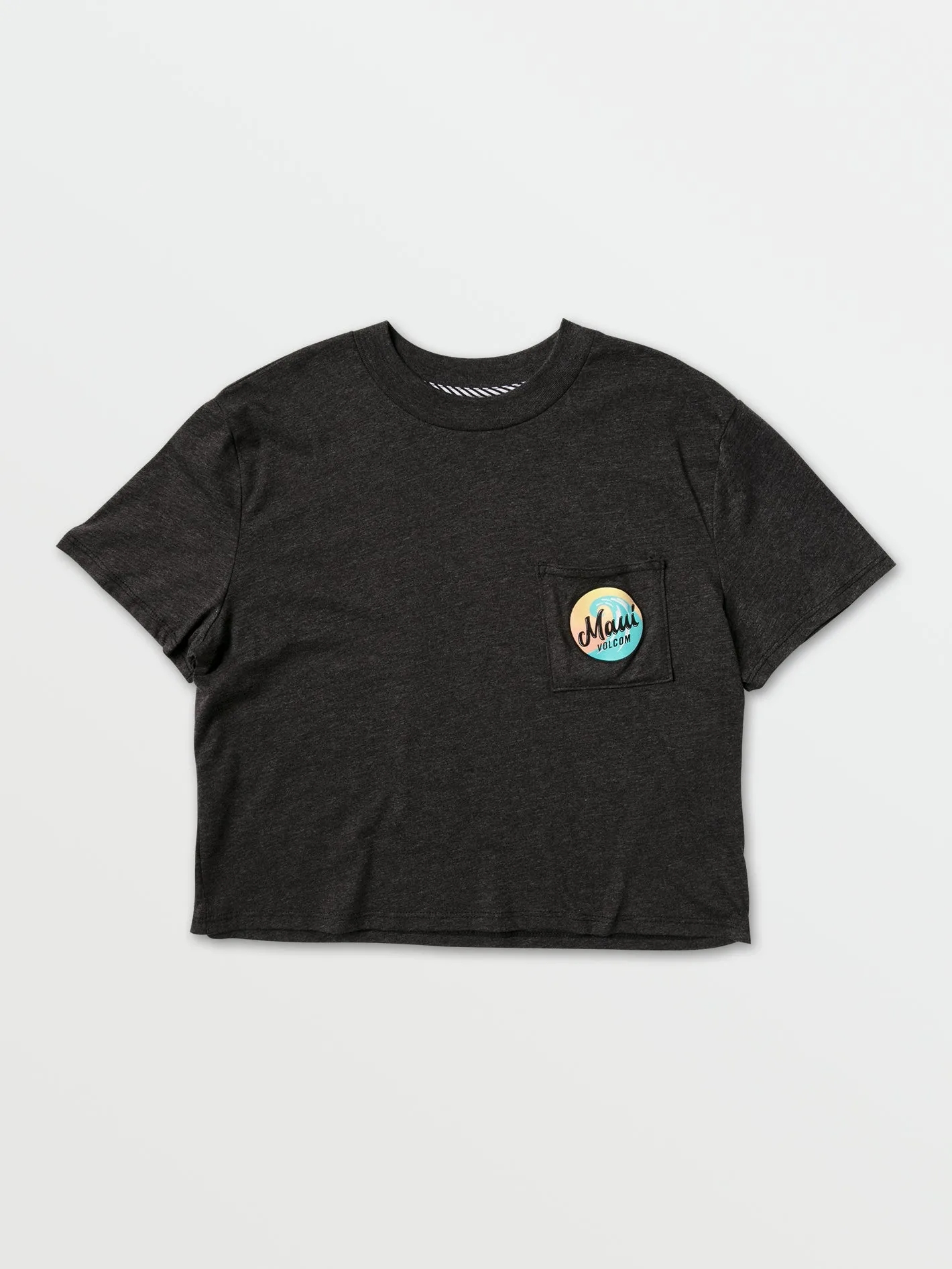 Maui Hi Pocket Tee - Charcoal Heather sold by Volcom
