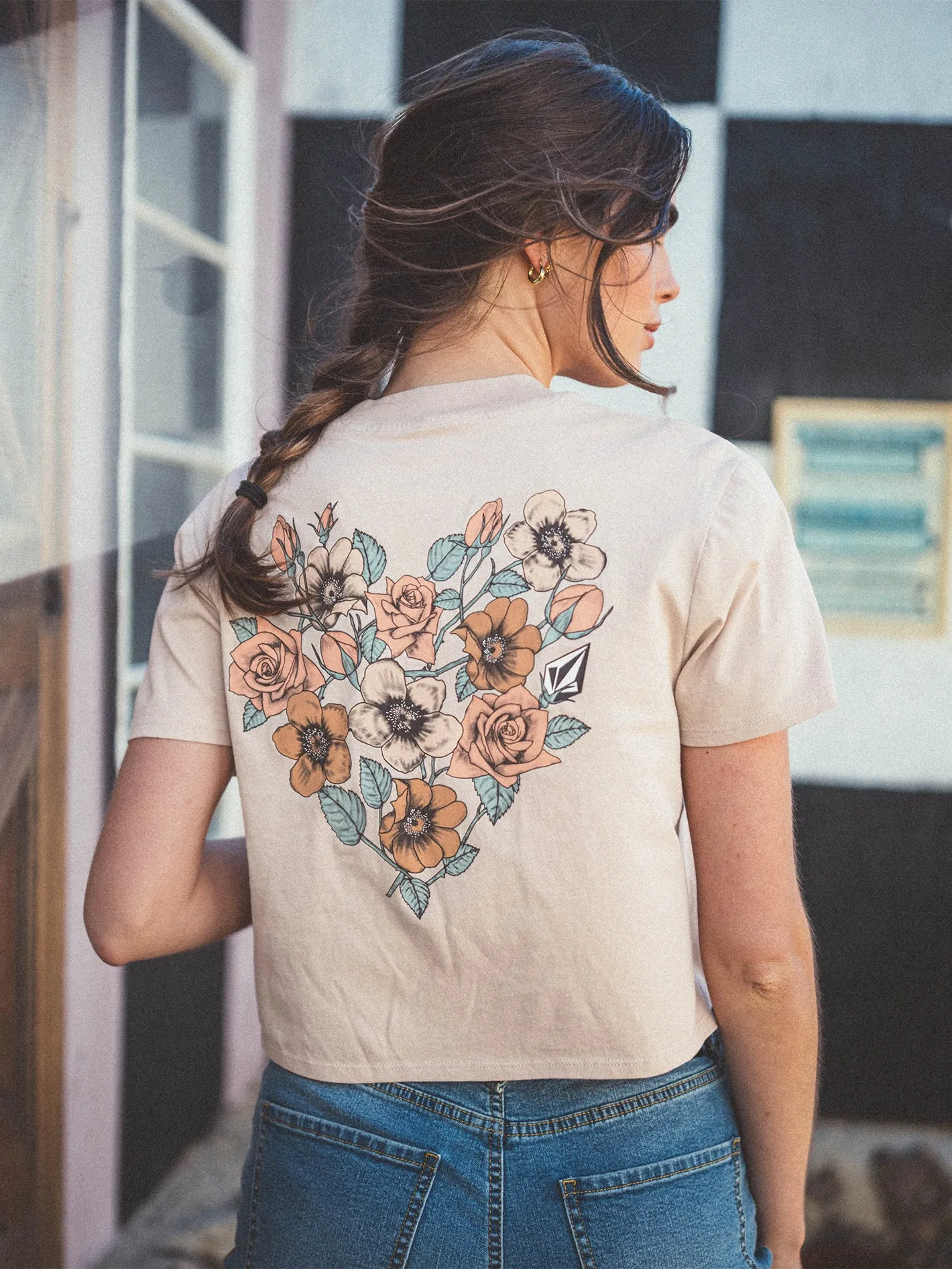 Pocket Dial Tee - Dusty Rose sold by Volcom